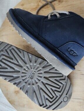 UGG Kids Navy Chukka Boot